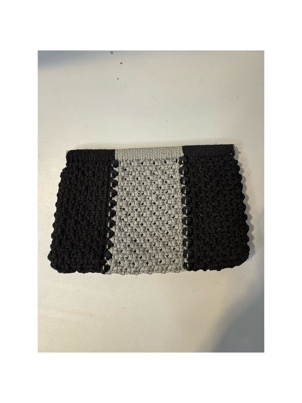 Unbranded Black Gray Clutch Small Women's
